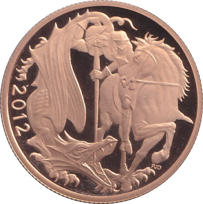 2012 GOLD DOUBLE SOVEREIGN ( PROOF )