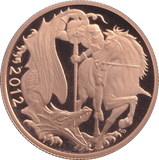 2012 GOLD DOUBLE SOVEREIGN ( PROOF )