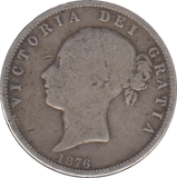 1876 HALFCROWN ( FINE )