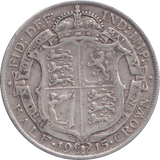 1915 HALFCROWN ( GF )