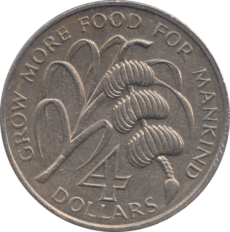 1971 EAST CARIBBEAN 4 DOLLARS