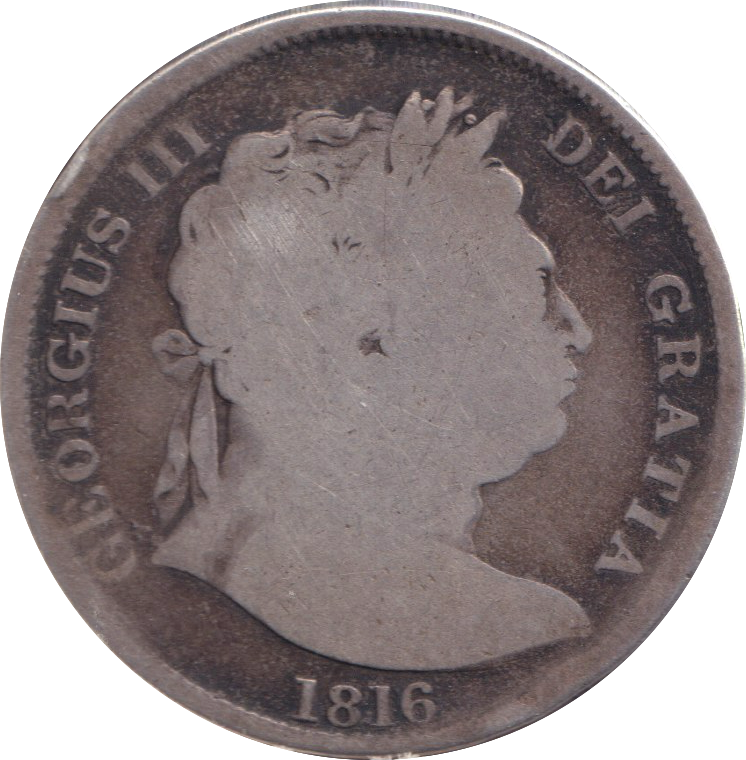 1816 HALFCROWN ( NF )