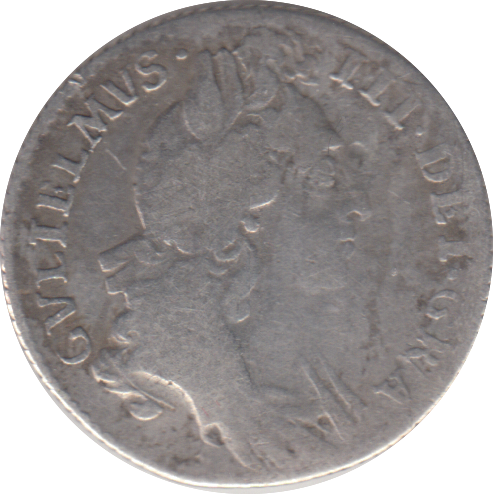 1695 SIXPENCE ( FINE )