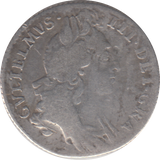 1695 SIXPENCE ( FINE )