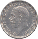 1927 SIXPENCE ( PROOF )
