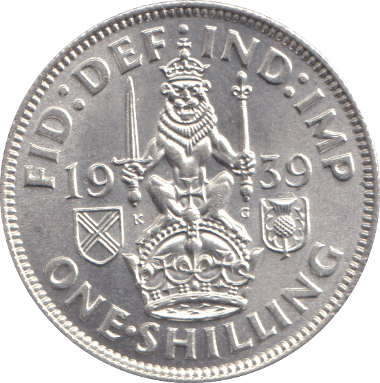 1939 SHILLING ( UNC ) SCOTTISH