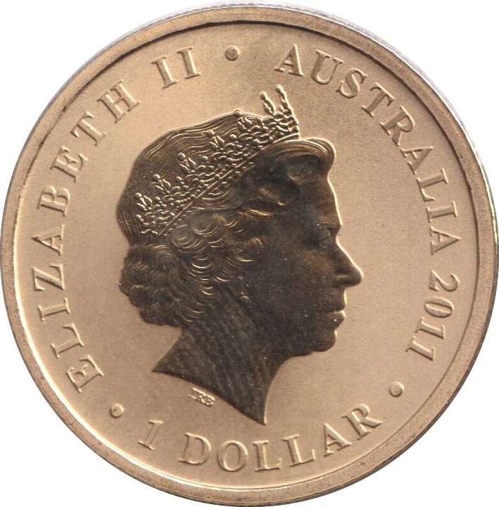 2011 CENTENARY OF RMC DUNTROON ONE DOLLAR AUSTRALIA REVERSE PROOF