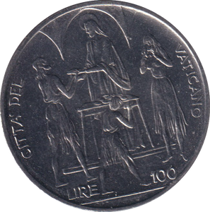 1968 100 LIRE VATICAN