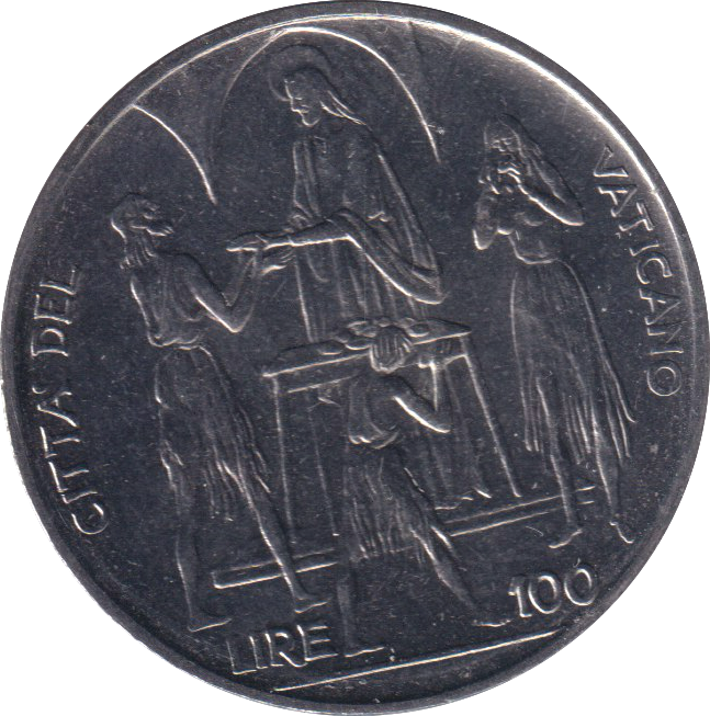 1968 100 LIRE VATICAN