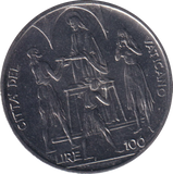 1968 100 LIRE VATICAN