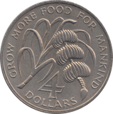 1971 EAST CARIBBEAN 4 DOLLARS