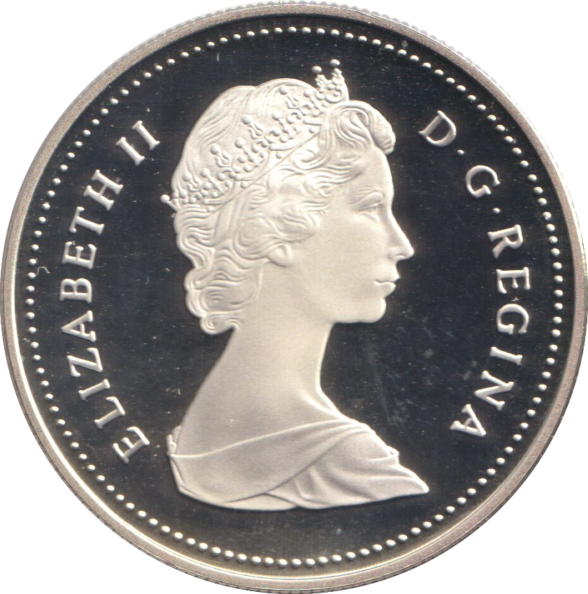1987 SILVER PROOF DOLLAR CANADA