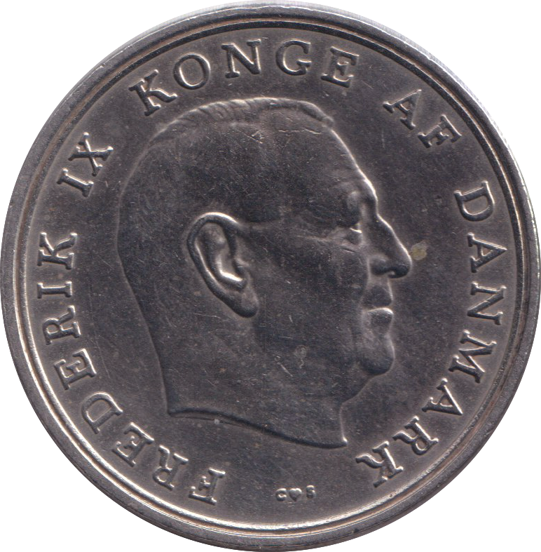 1971 5 KRONER DENMARK