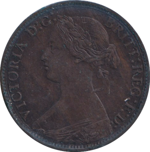 1863 FARTHING ( GVF )