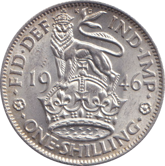 1946 SHILLING ( UNC ) ENGLISH