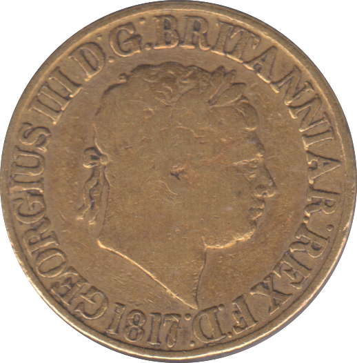 1817 GOLD SOVEREIGN ( GF )