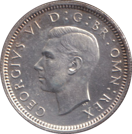 1942 SIXPENCE ( UNC )