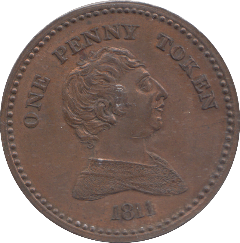 1811 BRISTOL PENNY TOKEN