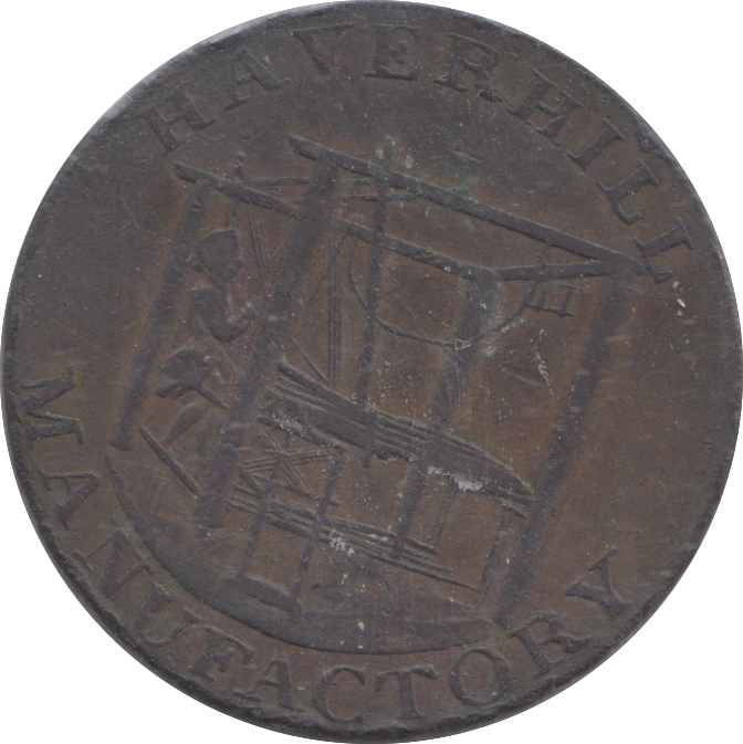 1794 HAVERHILL HALFPENNY TOKEN