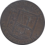 1794 HAVERHILL HALFPENNY TOKEN