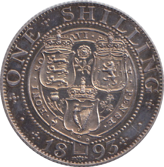 1893 SHILLING ( PROOF )