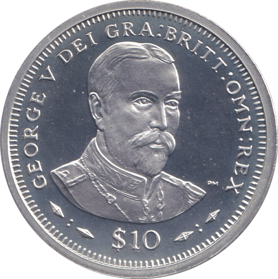 2006 SILVER PROOF 10 DOLLAR GEORGE V