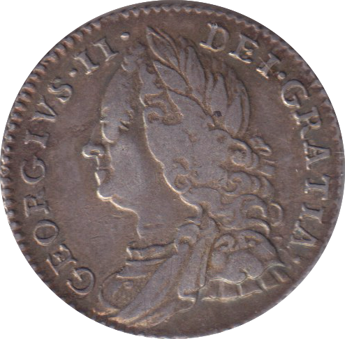 1758 SIXPENCE ( GVF )