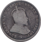 1910 SILVER SIXPENCE AUSTRALIA