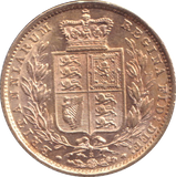 1884 GOLD SOVEREIGN ( EF )