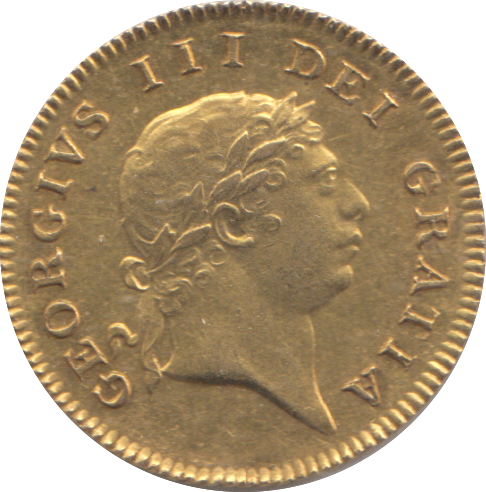1804 GOLD HALF GUINEA ( GVF )