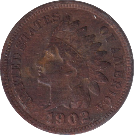 1902 ONE CENT USA
