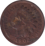1902 ONE CENT USA