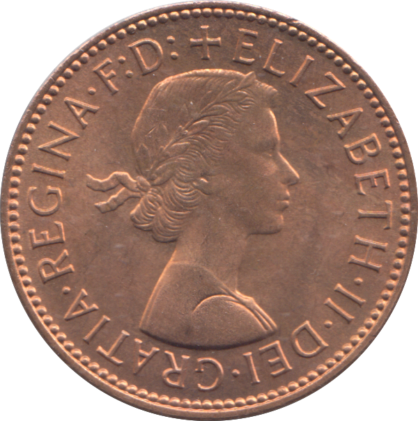 1967 HALF PENNY ( BU )
