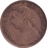 1885 FARTHING ( VF )