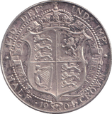 1907 HALFCROWN ( EF )