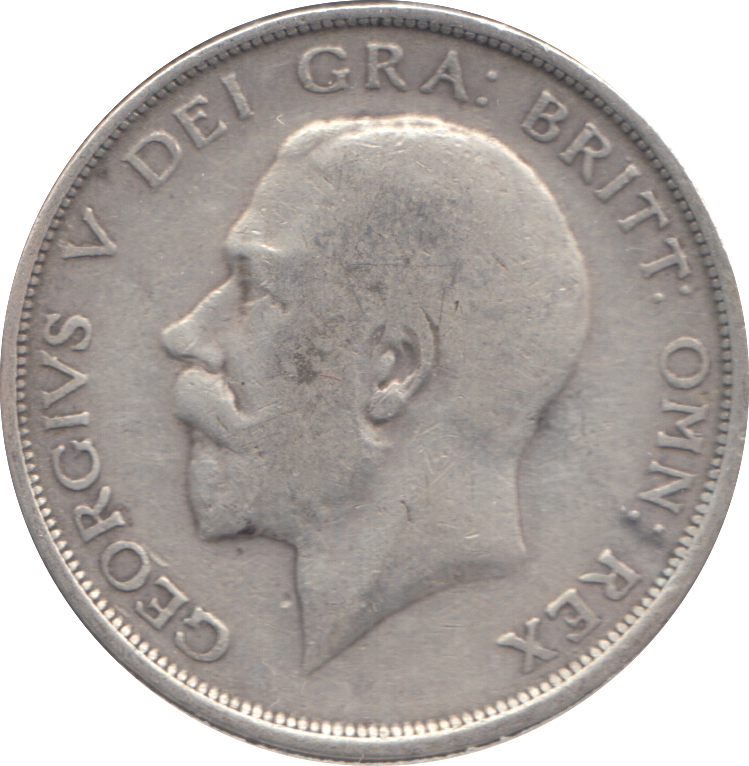 1915 HALFCROWN ( FINE )