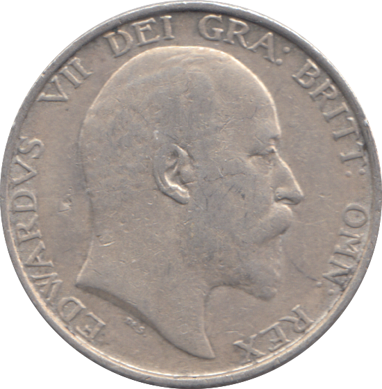 1906 SHILLING ( GVF )