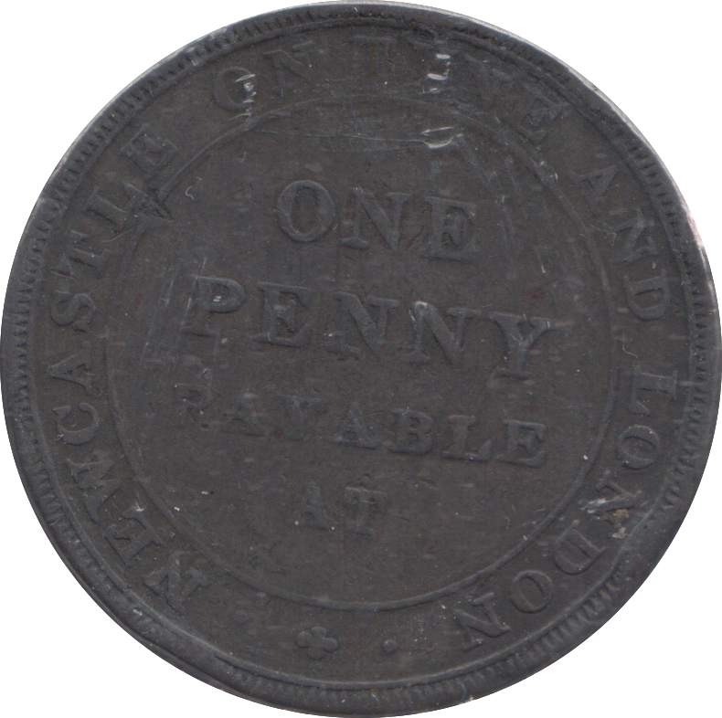 1811 BEWICKE PENNY TOKEN