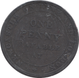 1811 BEWICKE PENNY TOKEN