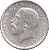 1917 SIXPENCE ( AUNC )