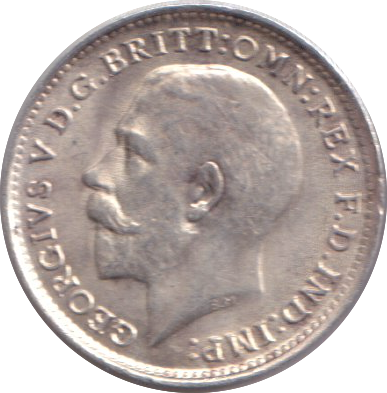 1917 THREEPENCE ( UNC )