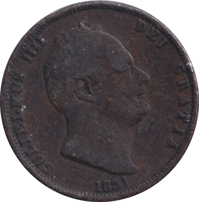 1831 HALFPENNY ( NF )