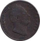 1831 HALFPENNY ( NF )