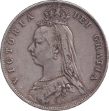 1890 HALFCROWN ( GF )