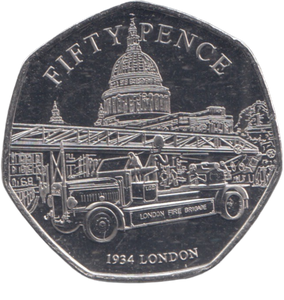 2024 50 P 1934 LONDON FIRE BRIGADE ( BU )
