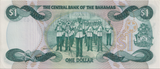 1974 ONE DOLLAR BAHAMAS BANKNOTE REF-1760