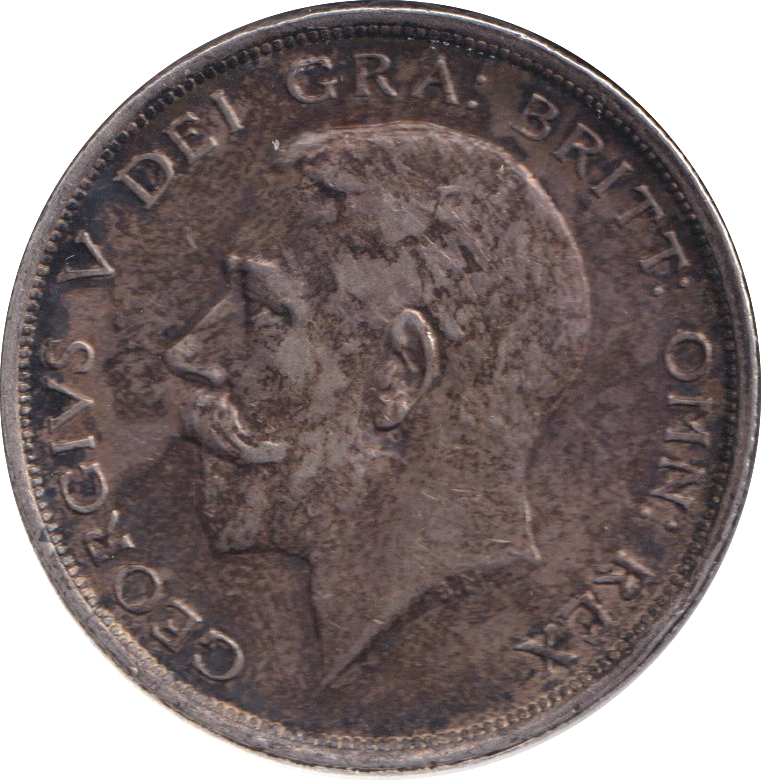1916 HALFCROWN ( VF )