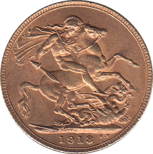 1913 SOVEREIGN ( AUNC )