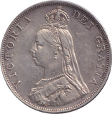 1887 DOUBLE FLORIN ( EF )