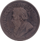 1897 SILVER 2 1/2 SHILLING SOUTH AFRICA